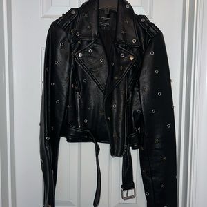 Zara leather jacket